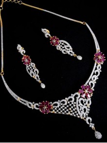 CZ-Necklace Set